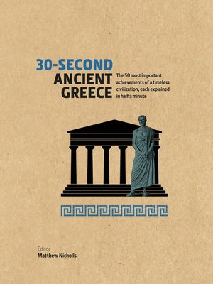 cover image of 30-Second Ancient Greece